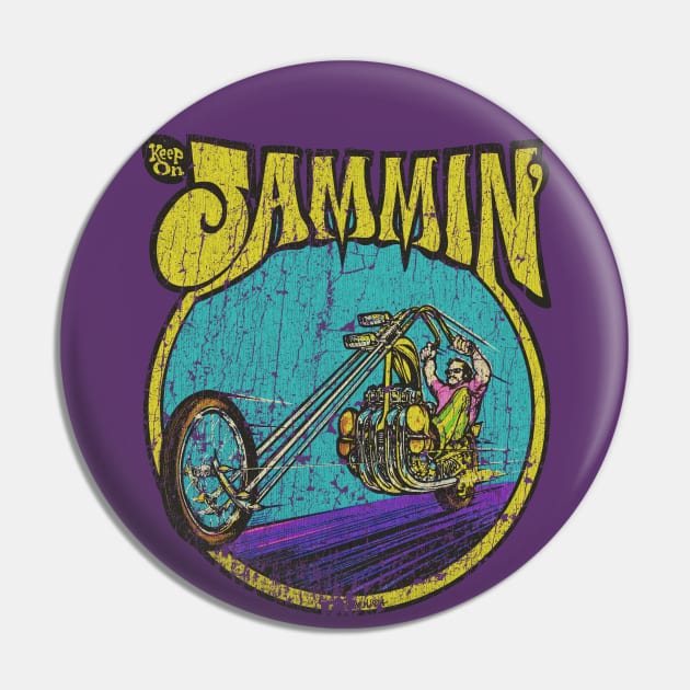 Keep On Jammin' 1974 Pin by JCD666