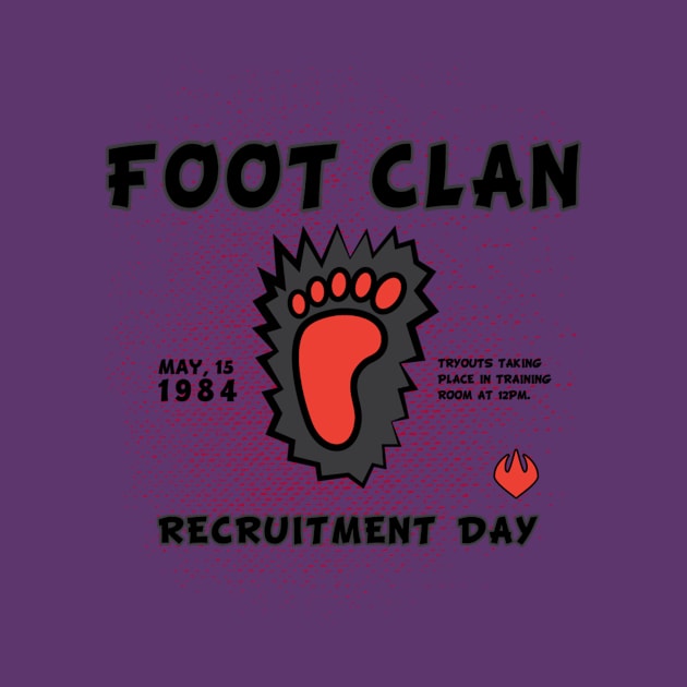 Recruitment Day, Foot Clan Style by Santilu