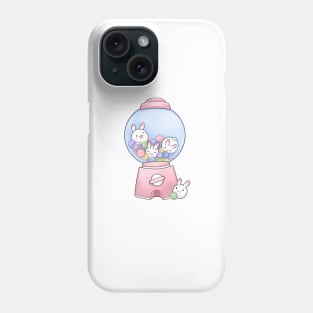 Bunny gumball machine Phone Case