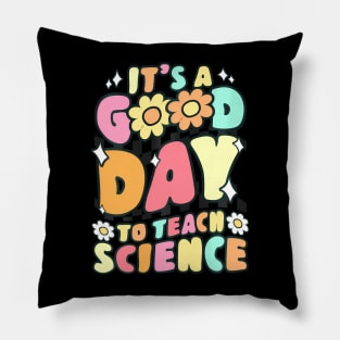 Its A Good Day To Teach Science Teacher Groovy Pillow