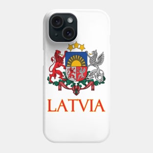 Latvia - Coat of Arms Design Phone Case