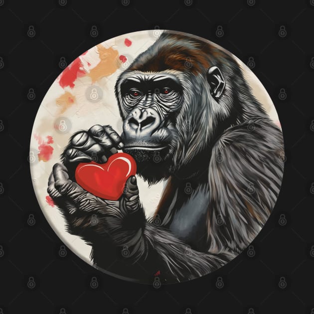 Gorilla Love Design by Mary_Momerwids