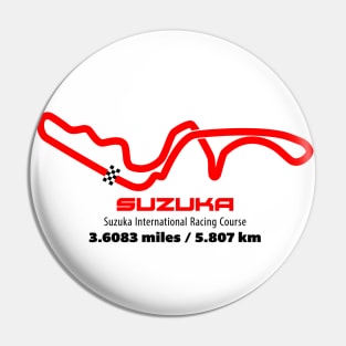 Japanese Track Graphic Pin