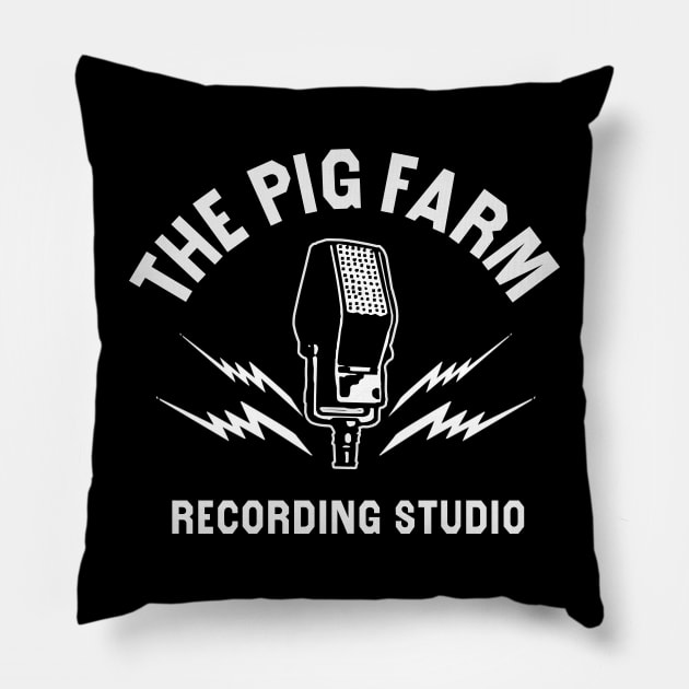 Pig Farm Jersey Pillow by ShredBeard