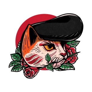 Rockabilly Cat T-Shirt