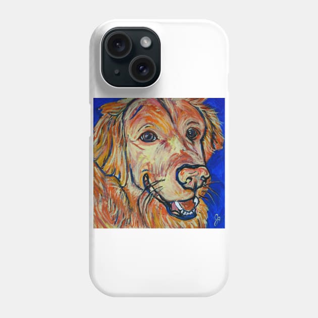 Golden Retriever Phone Case by Jeneralarts