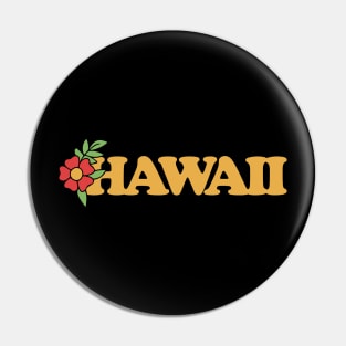 Retro HAWAII Pin