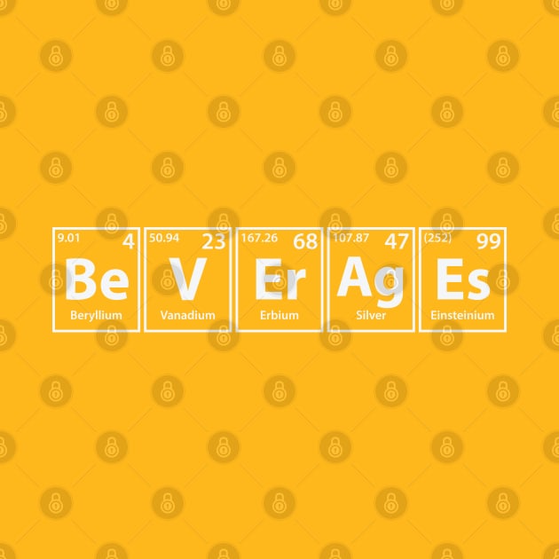 Beverages (Be-V-Er-Ag-Es) Periodic Elements Spelling by cerebrands