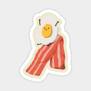 Bacon and egg slide Magnet