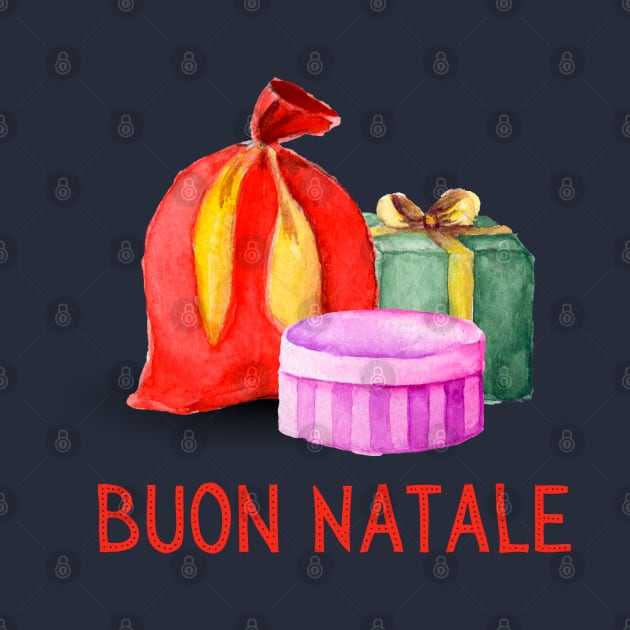 Buon Natale Italian Christmas Gift Italy Polyglot by InnerMagic