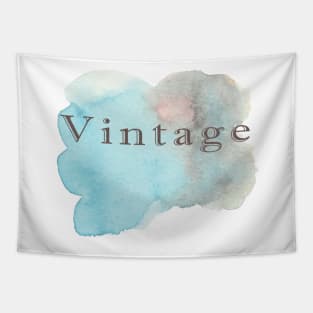 Vintage Watercolor Splotch Tapestry