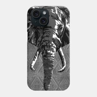 Tribal elephant Phone Case