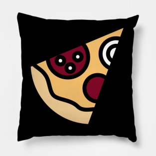 Tasty Pepperoni Pizza Icon Pillow