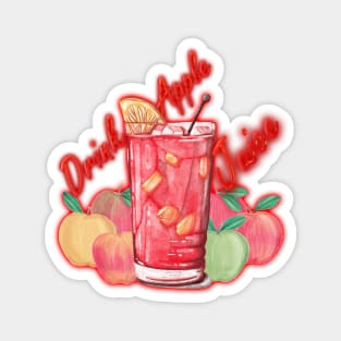 Drink Apple Juice Magnet