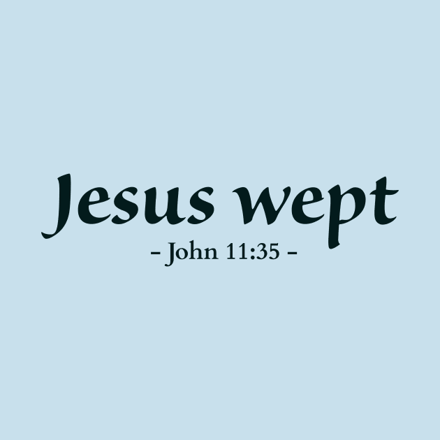 Jesus wept bible verse by TheWord