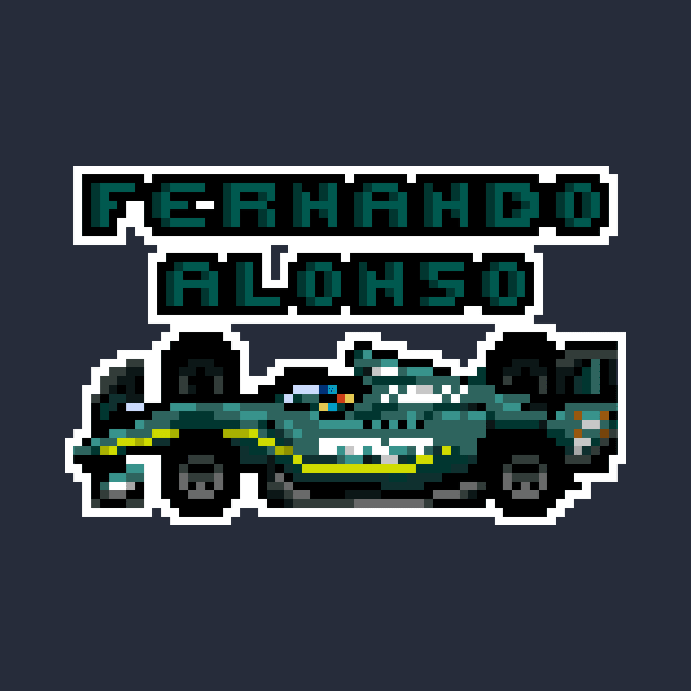 Fernando Alonso '23 Old School by SteamboatJoe