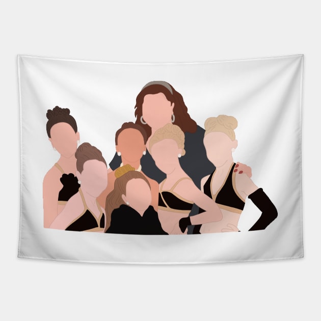 Dance moms Tapestry by shreyaasm611