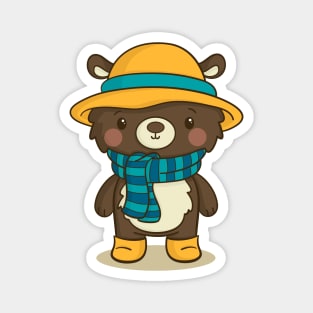 Winter bear Magnet