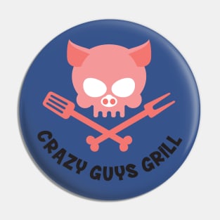 Crazy Guys Grill Pig 1 Pin