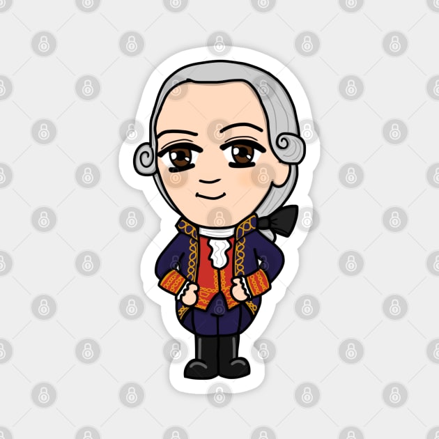 Chibi Bernardo de Galvez (Large Print) Magnet by Aeriskate