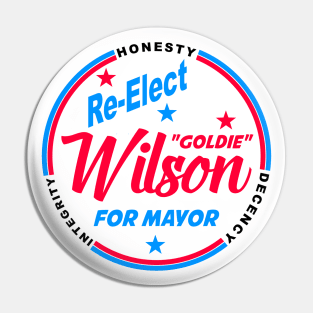 Re-Elect Goldie Wilson Pin