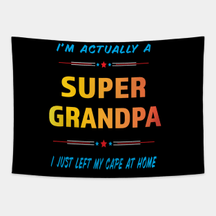 Super Grandpa Tapestry