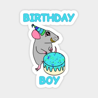 Birthday Rat (Version 1) Magnet
