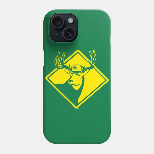 Hipster Critters: Trucker Hat Buck Phone Case by HipsterCritters