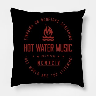 Hot Water Music Pillow