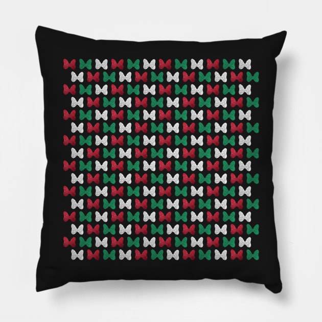 Bow Pattern Pillow by kimhutton