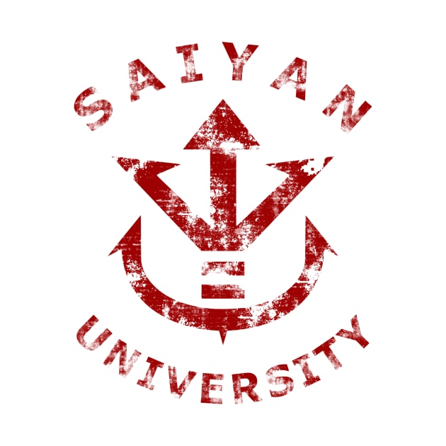 Saiyan University (red) by karlangas