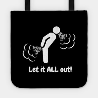 Let It All Out 01a Tote