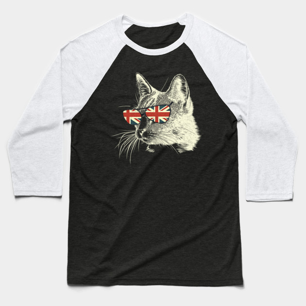 Uk Union Jack Flag English England Cat Lover Pride British Cat