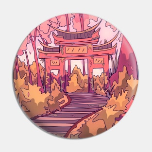 Forest summer path Pin