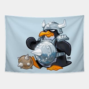 Viking Penguin Tapestry