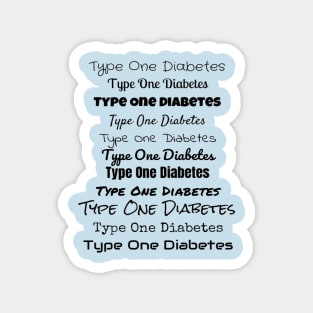 Type One Diabetes Magnet