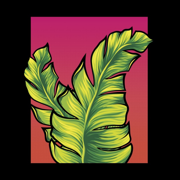 Tropical Leaves by RadicalChill