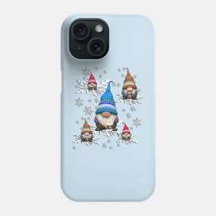 Coffee Lover Winter Gnomes Phone Case