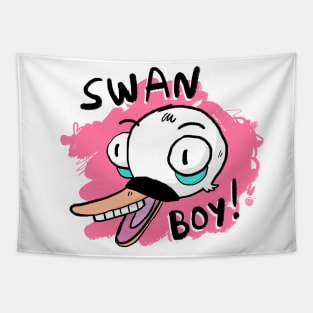 Swan Boy! Tapestry