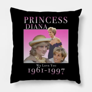 Princess Diana Her Charitable Heart And Endless Devotion Pillow