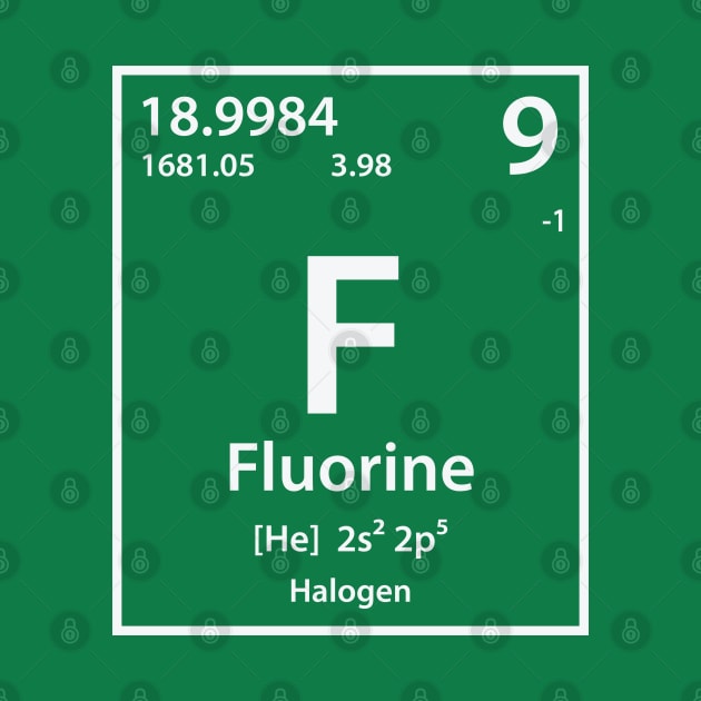 Fluorine Element by cerebrands