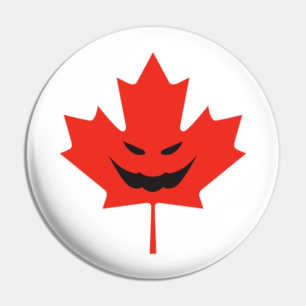 Canadian Leaf Pin by Wickedcartoons