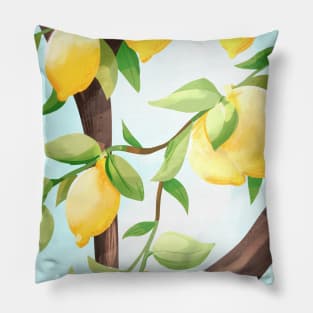 Lemon tree Pillow