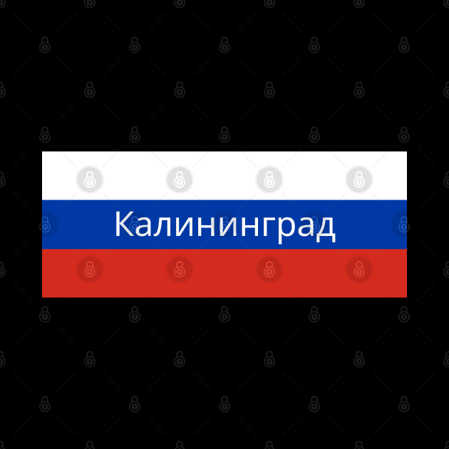Kaliningrad City in Russian Flag by aybe7elf