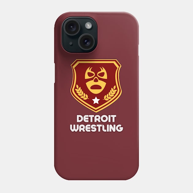 Detroit Wrestling "Pirate FC" Phone Case by DDT Shirts