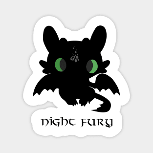 Toohthless - Night Fury - How to train your dragon Magnet