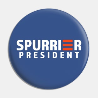 Spurrier For President - Biden Style Pin