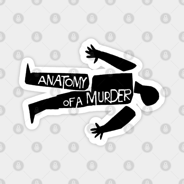 Anatomy of a Murder Movie Poster Magnet by MovieFunTime