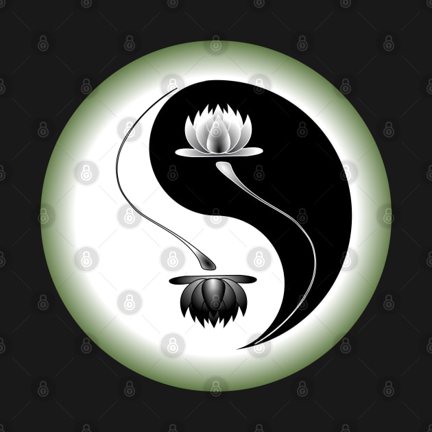 lotus yin yang by tecnotequila