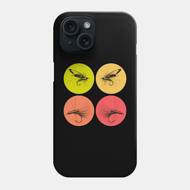 fly tying collection retro Phone Case by GraphGeek